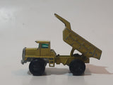Vintage 1970 Lesney Matchbox Series No. 28 Mack Dump Truck Yellow Die Cast Toy Car Vehicle