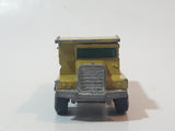 Vintage 1970 Lesney Matchbox Series No. 28 Mack Dump Truck Yellow Die Cast Toy Car Vehicle