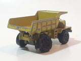 Vintage 1970 Lesney Matchbox Series No. 28 Mack Dump Truck Yellow Die Cast Toy Car Vehicle
