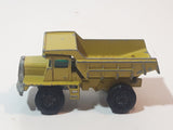 Vintage 1970 Lesney Matchbox Series No. 28 Mack Dump Truck Yellow Die Cast Toy Car Vehicle