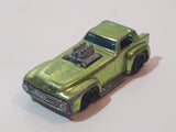 Vintage 1971 Hot Wheels Short Order Spectraflame Light 'Apple' Green Die Cast Toy Car Vehicle Red Lines