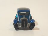 Vintage 1969 Hot Wheels Classic '32 Ford Vicky Spectraflame Blue Die Cast Toy Car Hot Rod Vehicle Red Lines