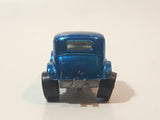 Vintage 1969 Hot Wheels Classic '32 Ford Vicky Spectraflame Blue Die Cast Toy Car Hot Rod Vehicle Red Lines