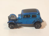 Vintage 1969 Hot Wheels Classic '32 Ford Vicky Spectraflame Blue Die Cast Toy Car Hot Rod Vehicle Red Lines