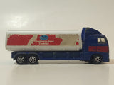 1999 Hot Wheels Haulers Ocean Spray Cranberry Juice Cocktail Tanker Truck Blue and White Die Cast Toy Car Vehicle