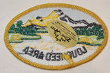 Girl Guides Lougheed Area 2" x 3 1/4" Embroidered Fabric Patch Badge