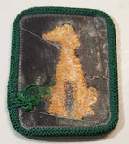 Golden Retriever Dog 1 3/8" x 1 3/4" Embroidered Fabric Patch Badge