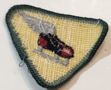 Winged Skate 1 1/2" x 1 3/4" Embroidered Fabric Patch Badge