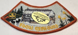 Girl Guides Lougheed Lodge 2" x 4 1/4" Embroidered Fabric Patch Badge