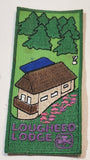 Girl Guides Lougheed Lodge 1 3/4" x 4" Embroidered Fabric Patch Badge