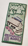 Girl Guides Lougheed Lodge 1 3/4" x 4" Embroidered Fabric Patch Badge