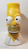 2010 Universal Studios Fox Matt Groening's The Simpsons Homer Simpson Shaped 9" Tall Travel Bottle No Straw