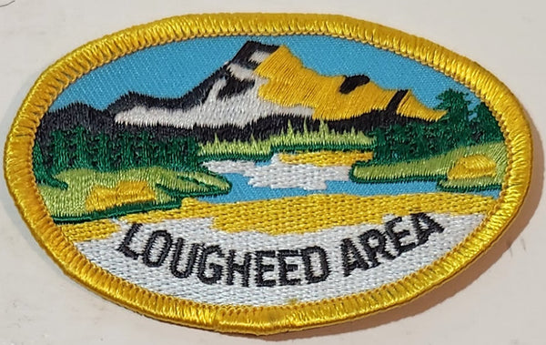 Girl Guides Lougheed Area 2" x 3 1/4" Embroidered Fabric Patch Badge