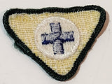 Boy Scouts Medic First Aid Cross 1 1/2" x 1 3/4" Embroidered Fabric Patch Badge