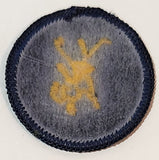 Hiking Man 1 1/2" Embroidered Fabric Patch Badge