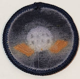 Globe with Wings 1 1/2" Embroidered Fabric Patch Badge