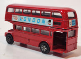 M. Persaud Ltd. London Routemaster Double Decker Bus Red Die Cast Collectible Toy Car Vehicle
