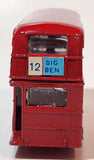 M. Persaud Ltd. London Routemaster Double Decker Bus Red Die Cast Collectible Toy Car Vehicle