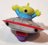 1999 McDonald's Disney Toy Story 2 Little Green Alien 2 1/2" Tall Spinning Top Toy Figure