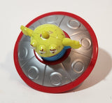 1999 McDonald's Disney Toy Story 2 Little Green Alien 2 1/2" Tall Spinning Top Toy Figure