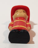 Kid Connection Fireman Firefighter 2 3/4" Tall Plastic Toy Figure