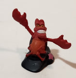 Disney The Little Mermaid Sebastian The Crab 1 5/8" Tall PVC Toy Figure