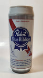 Pabst Blue Ribbon 7" Tall Beer Can Shaped Plastic Thermos Drinking Cup