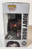 2019 Funko Pop! Animation RWBY #586 Ruby Rose 4" Tall Vinyl Figure New in Box