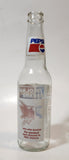 Pepsi Cola Long Neck San Jose Sharks 1993-1994 Season 9 1/4" Tall 12 Fl Oz 355mL Glass Bottle