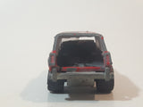 Vintage Majorette No. 236 4x4 Cherokee Mad Bull Red 1:64 Scale Die Cast Toy Car SUV Vehicle with Opening Tail Gate