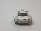 2002 Hot Wheels Crash Curve Maelstrom White Die Cast Toy Car Vehicle
