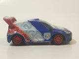 Mattel Disney Pixar Cars Raoul Caroule GRC France Worn Style Blue White Red Die Cast Toy Car Vehicle V2809