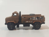 2017 Matchbox Jungle Mission Rapids Rescue Truck Brown Die Cast Toy Car Vehicle
