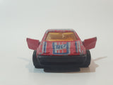 Vintage Majorette No. 202 Triumph TR7 Red 1:53 Scale Die Cast Toy Car Vehicle with Opening Doors