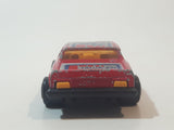 Vintage Majorette No. 202 Triumph TR7 Red 1:53 Scale Die Cast Toy Car Vehicle with Opening Doors