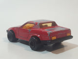 Vintage Majorette No. 202 Triumph TR7 Red 1:53 Scale Die Cast Toy Car Vehicle with Opening Doors