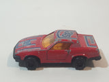 Vintage Majorette No. 202 Triumph TR7 Red 1:53 Scale Die Cast Toy Car Vehicle with Opening Doors