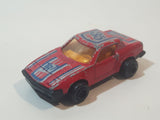Vintage Majorette No. 202 Triumph TR7 Red 1:53 Scale Die Cast Toy Car Vehicle with Opening Doors