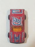 Vintage Majorette No. 202 Triumph TR7 Red 1:53 Scale Die Cast Toy Car Vehicle with Opening Doors