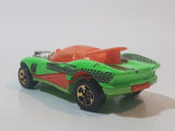 1995 Hot Wheels Track System Flashfire Bright Green Die Cast Toy Car Vehicle