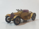 1968 Lesney Matchbox Models of YesterYear No. Y-6 1913 Cadillac Gold Die Cast Toy Car Vehicle