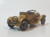 1968 Lesney Matchbox Models of YesterYear No. Y-6 1913 Cadillac Gold Die Cast Toy Car Vehicle