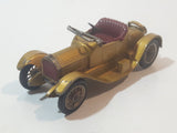 1968 Lesney Matchbox Models of YesterYear No. Y-6 1913 Cadillac Gold Die Cast Toy Car Vehicle