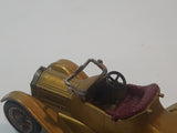 1968 Lesney Matchbox Models of YesterYear No. Y-6 1913 Cadillac Gold Die Cast Toy Car Vehicle