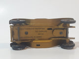 1968 Lesney Matchbox Models of YesterYear No. Y-6 1913 Cadillac Gold Die Cast Toy Car Vehicle