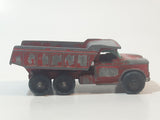 Vintage Lesney Matchbox Series No. 48 Dumper Truck Red Die Cast Toy Car Vehicle