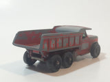 Vintage Lesney Matchbox Series No. 48 Dumper Truck Red Die Cast Toy Car Vehicle