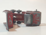 Vintage Lesney Matchbox Series No. 48 Dumper Truck Red Die Cast Toy Car Vehicle