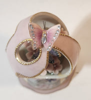 2004 Ardleigh Elliott Lena Liu Silken Wings Flights of Fancy 7" Tall Heirloom Porcelain Music Box
