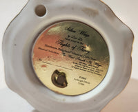 2004 Ardleigh Elliott Lena Liu Silken Wings Flights of Fancy 7" Tall Heirloom Porcelain Music Box